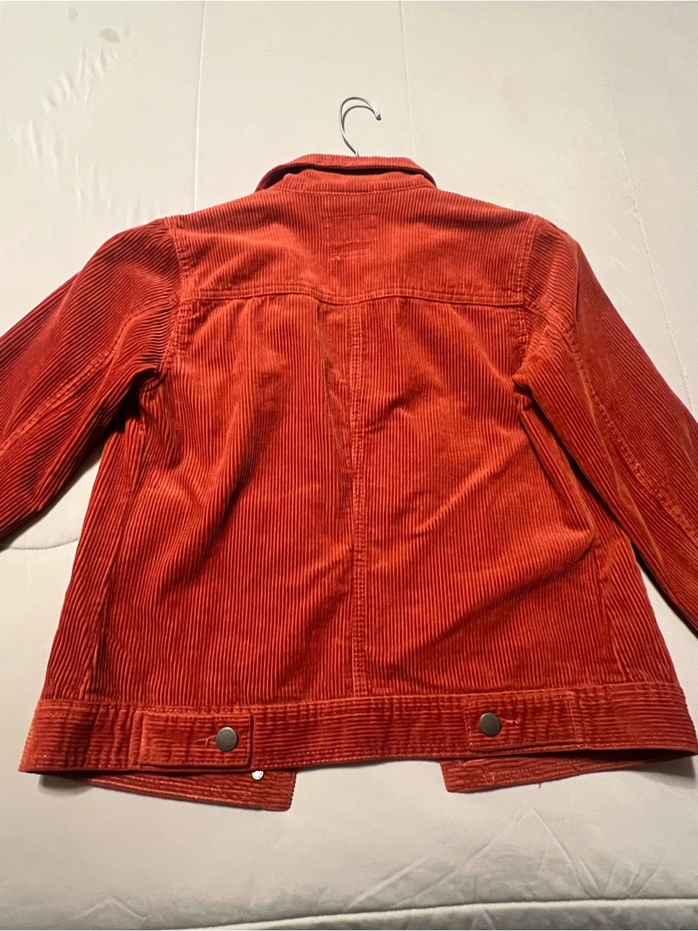 Universal Thread Rust Orange Corduroy Trucker Jacket - Picture 3 of 5